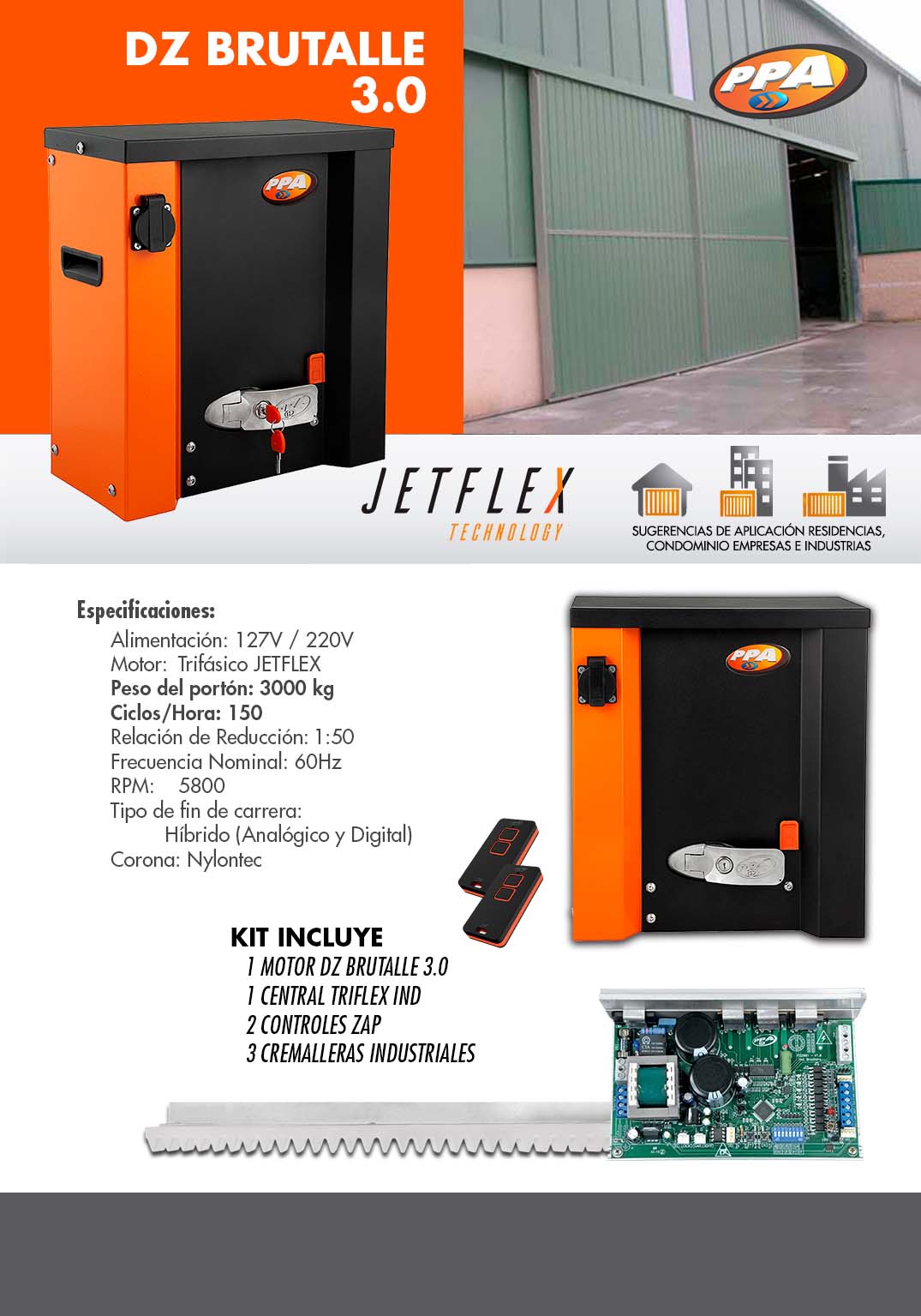 DZ BRUTALLE 3.0T JETFLEX - PPA Mexico